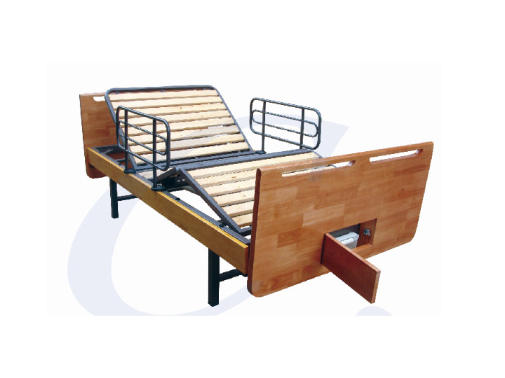 CJH-SM301手动病床（双摇三折）