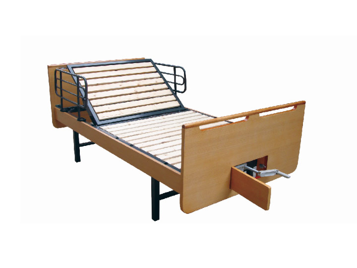 CJH-SM301手动病床（双摇三折）