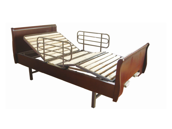 CJH-SM305手动病床（双摇三折）