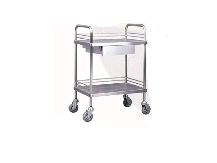 CJB-006不锈钢扶手式治疗车