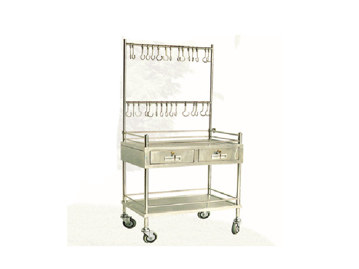 CJB-009不锈钢输液治疗车